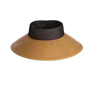 Eric Javits Squishee Halo Hat in Natural/Black